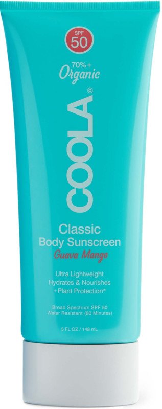 Photos - Sun Skin Care Coola Classic Body Organic Sunscreen Lotion SPF 50 Guava Mango 