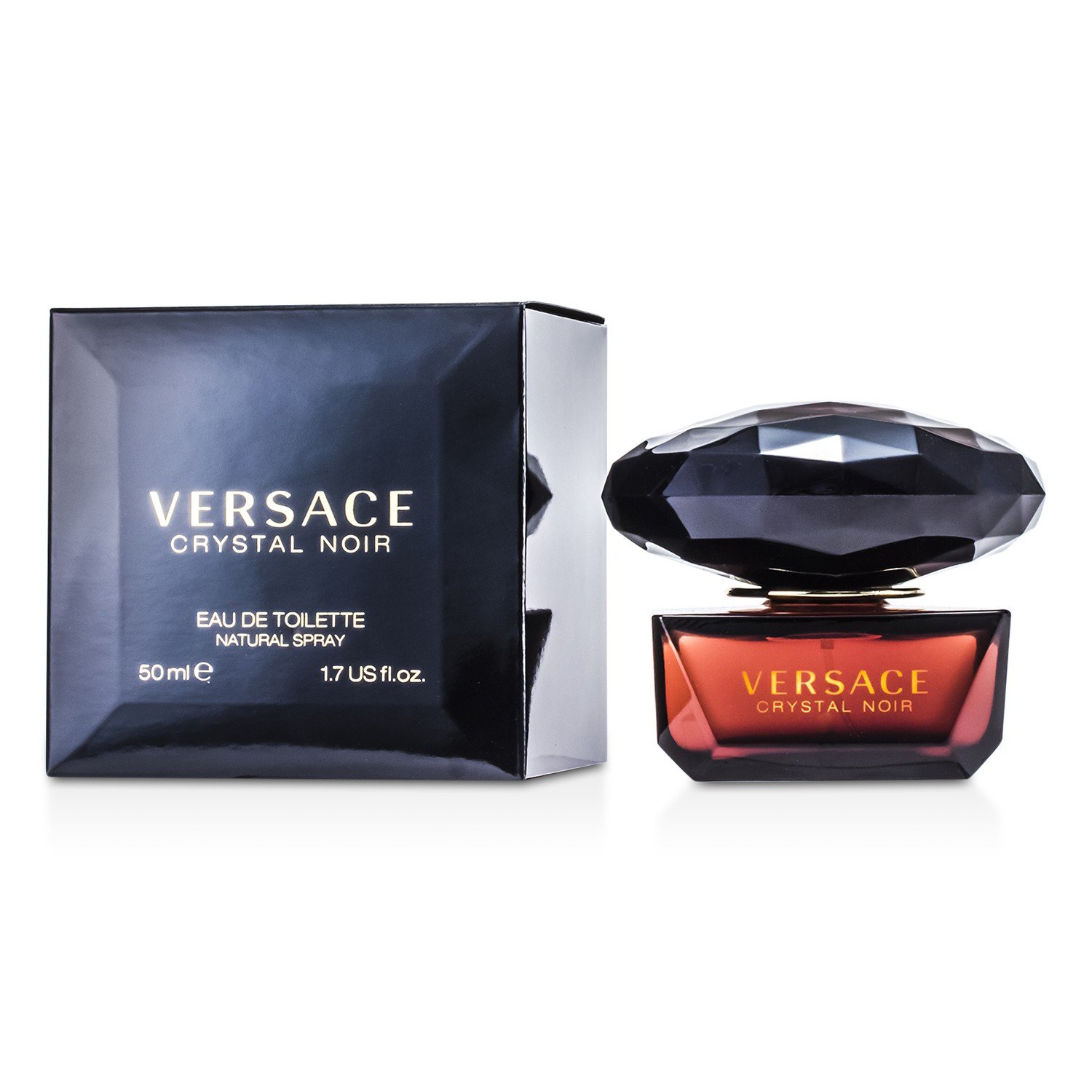 Photos - Women's Fragrance Versace Crystal Noir Eau de Toilette - 1.7oz 