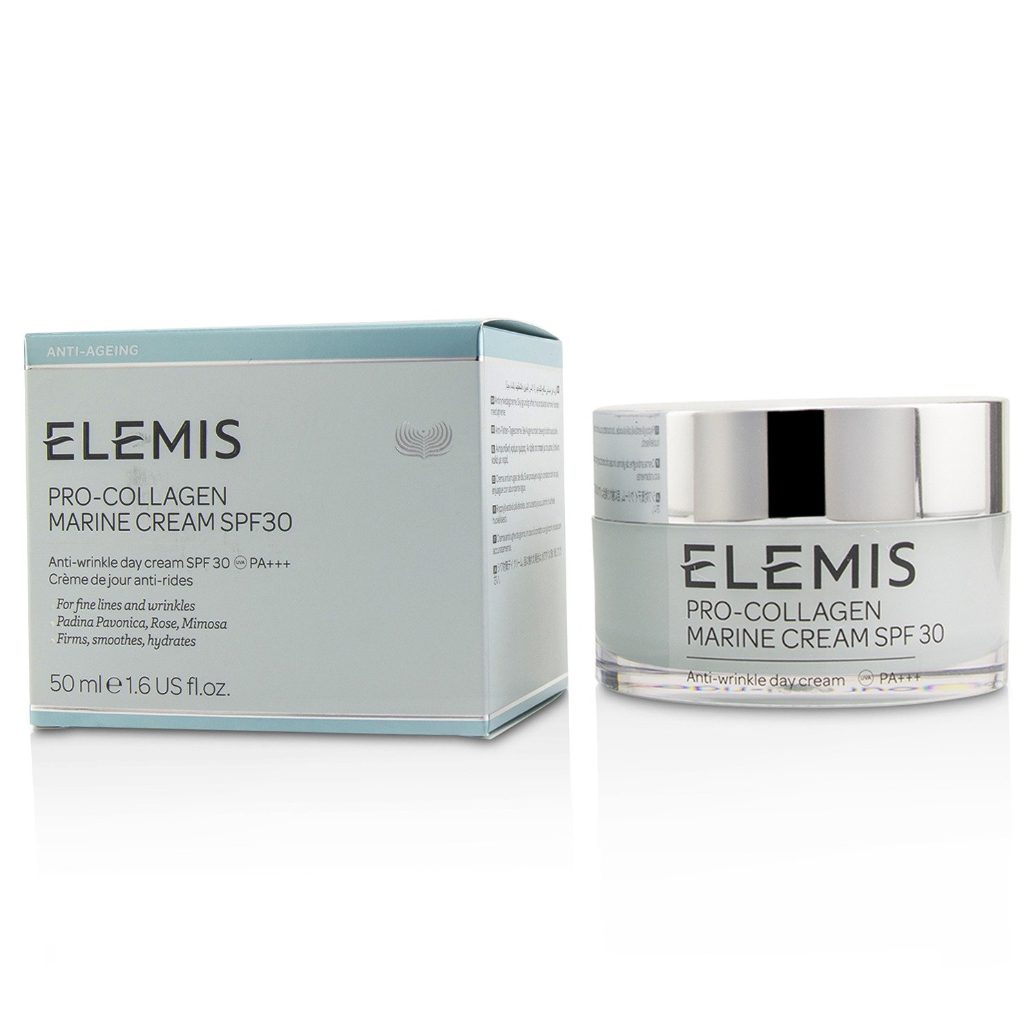 Photos - Sun Skin Care ELEMIS Pro-collagen Marine Cream Spf 30 Pa+++ 