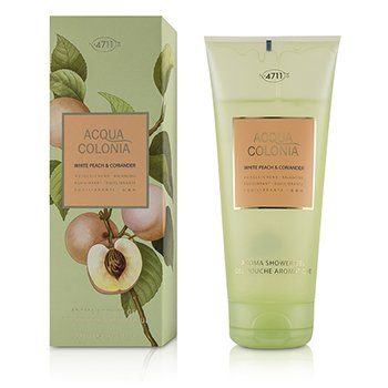 Photos - Women's Fragrance 4711 Acqua Colonia Aroma Shower Gel - White Peach & Coriander 