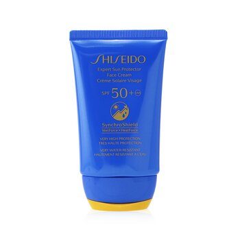 Photos - Sun Skin Care Shiseido Expert Sun Protector Face Cream Spf 50+ Uva 