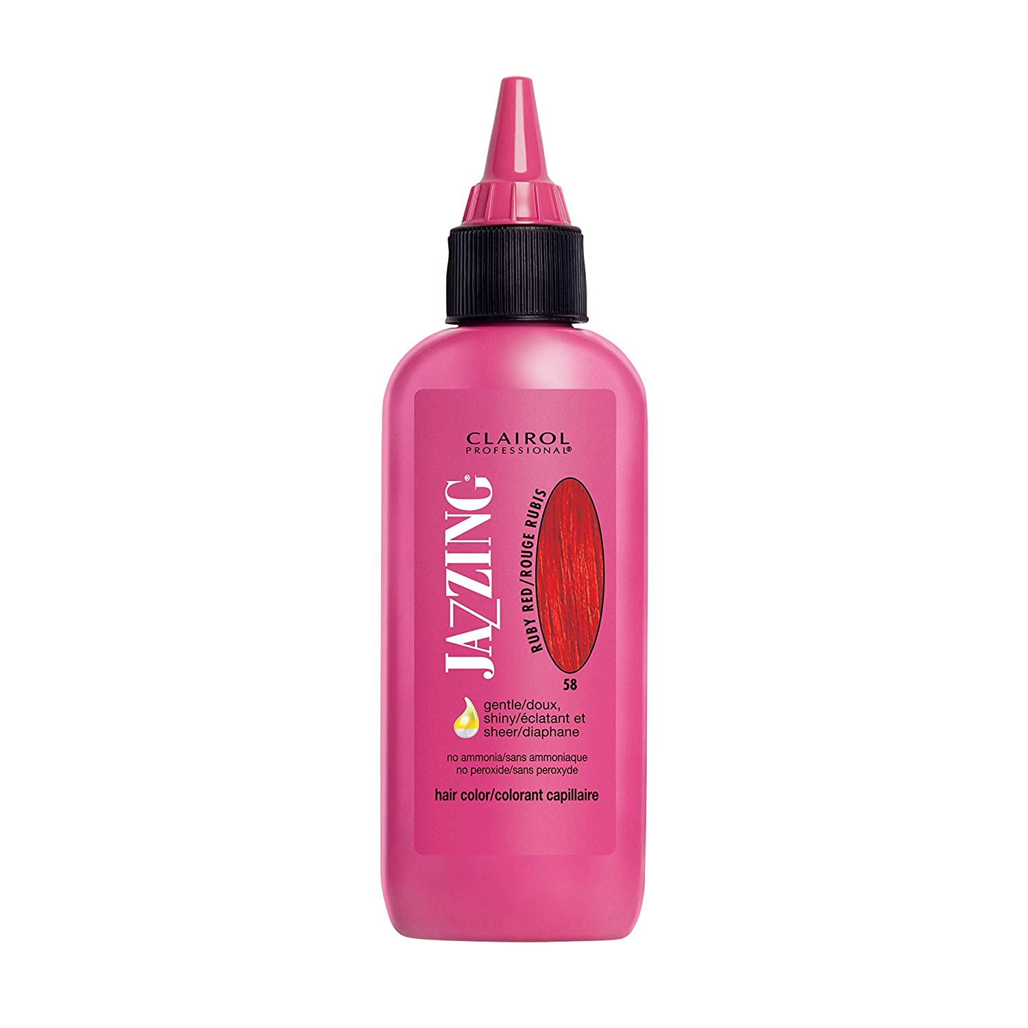 Jazzing Semi Permanent Hair Color - 58 Ruby Red