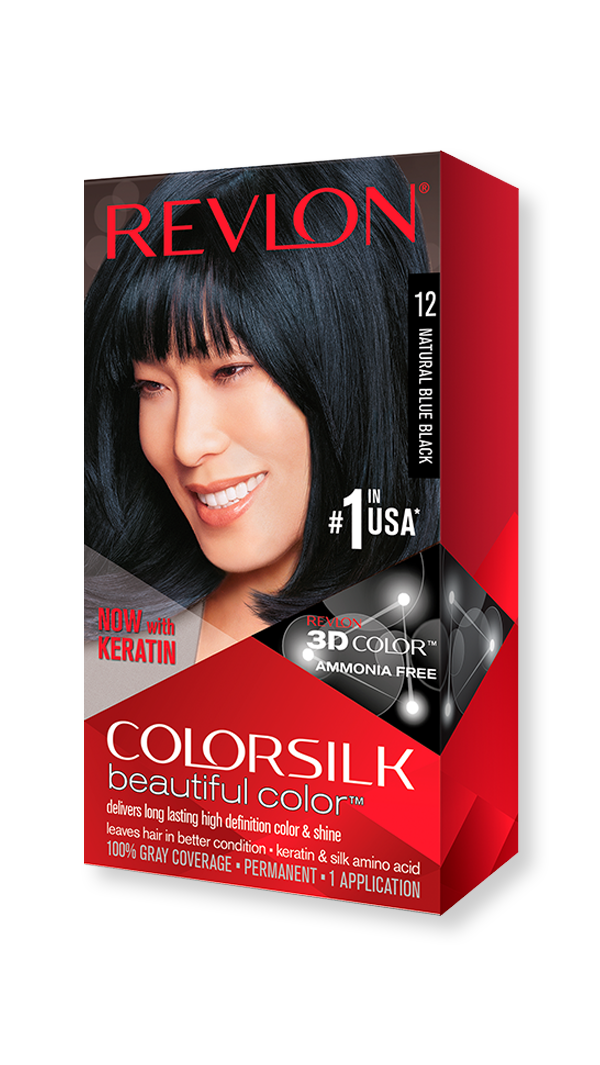 Colorsilk Beautiful Color Hair Color - 12 Naturl Blue Black