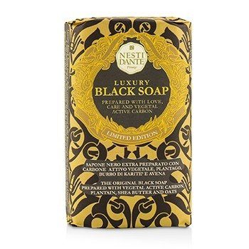Luxury Black Soap With Vegetal Active Carbon Limited Edition