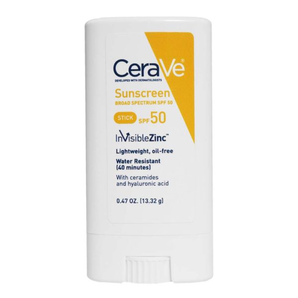CeraVe Sunscreen Stick SPF 50, 0.47 Ounce