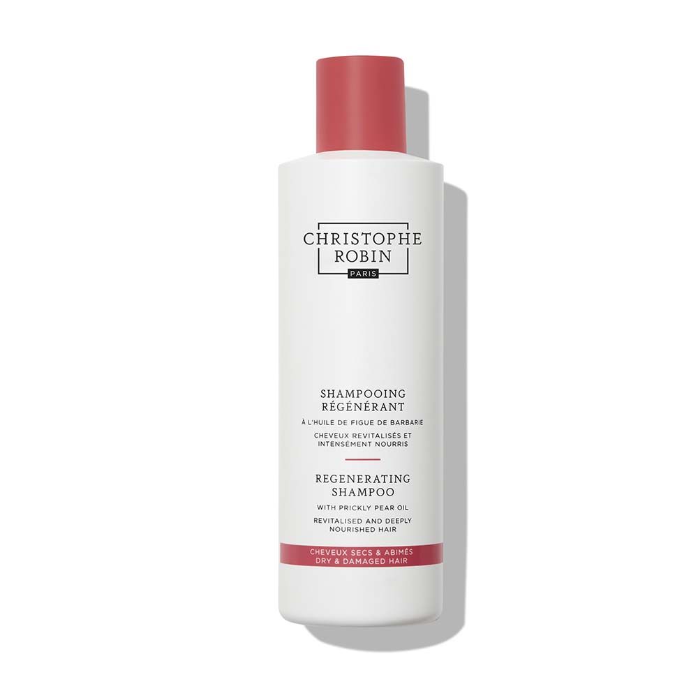 Photos - Hair Product Christophe Robin Regenerating Shampoo With Prickly Pear Oil - Dry & Da