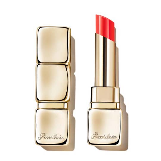 Photos - Lipstick & Lip Gloss Guerlain Kisskiss Shine Bloom Lip Colour 